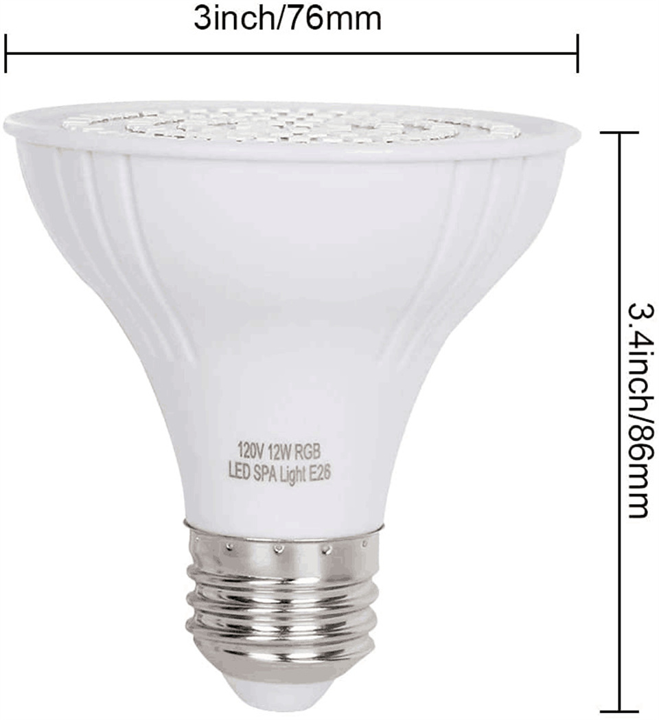 RGB LED حمام سباحة ضوء E27 E26 - مراجعة Xy Spa & Wellness George Town Photos وسعره