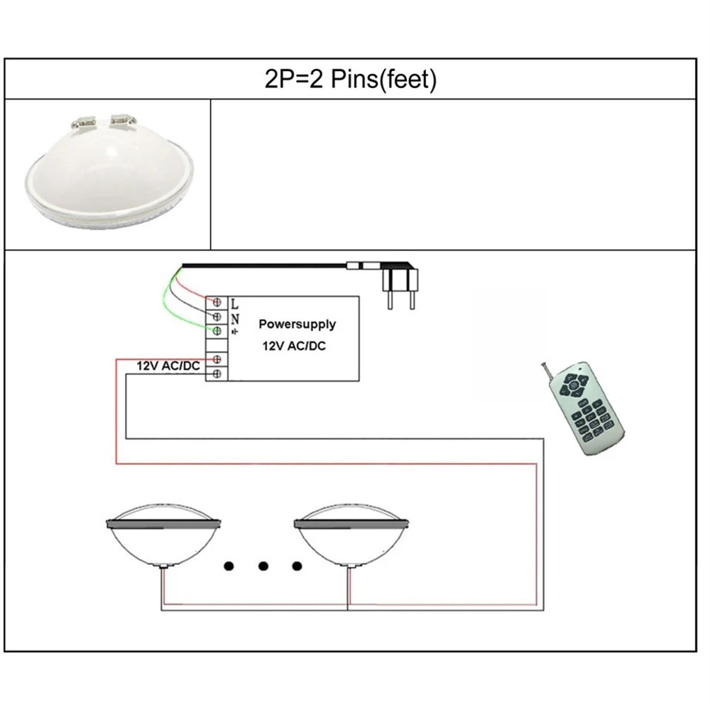 12 واط PAR56 RGB LED أضواء تحت - مراجعة Xy Spa & Wellness George Town Photos وسعره