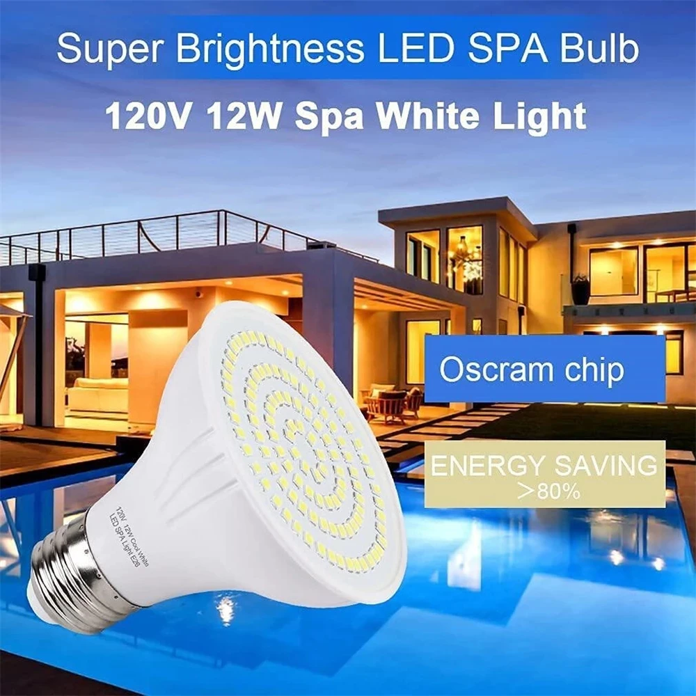 LED حمام سباحة ضوء E27 E26 لمب - مراجعة Xy Spa & Wellness George Town Photos وسعره